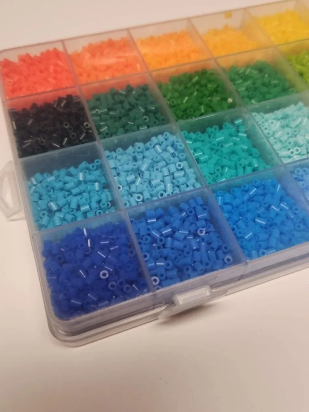 Mini Fuse Beads Kit 12,000 Beads 2.6mm in 24 Colors Craft Supplies Crafting Set
